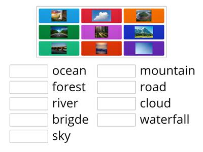 Geography Vocab (beginner)