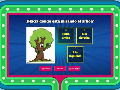 Posición de objetos