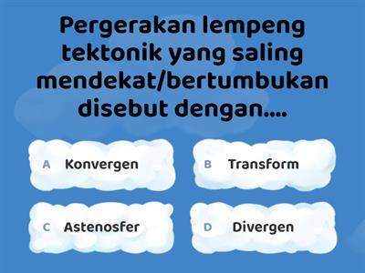 Post Test Lempeng Tektonik