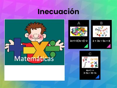 DESIGUALDADES MATEMÁTICAS