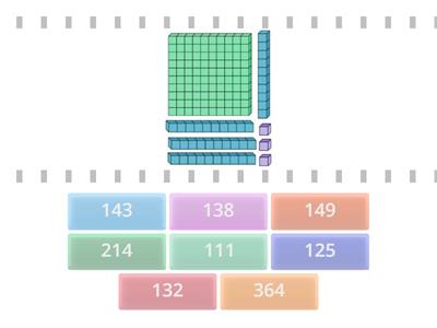 Base Ten Blocks with 100's
