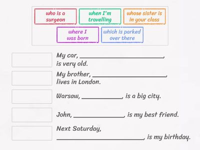 Non-defining relative clauses