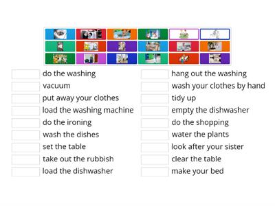 Chores A2 English Class