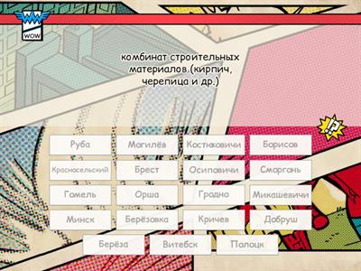 География промышленности строительный материалов