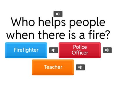 Community Helpers Quiz