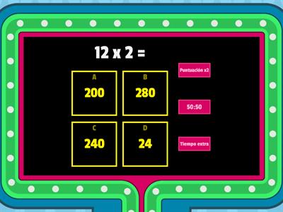 Multiplicaciones