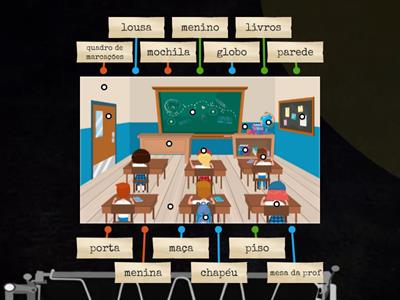 escola| diagrama marcado