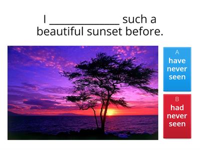 Present/Past perfect tense