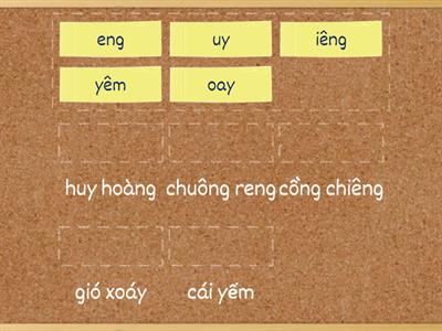 tìm tiếng chứa vần