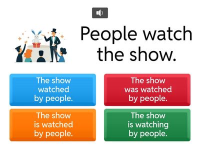 Active and passive voice 