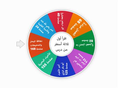 اختبار الأداء القرائي لغتي للصف الثالث الفصل الثاني