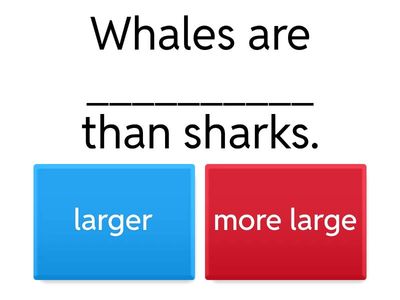 Comparative Adjectives