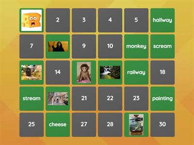 ai, ay, ee, ea, ey, y