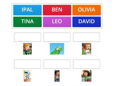 Guess What 2 - Characters