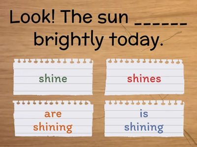 English Grammar Quiz