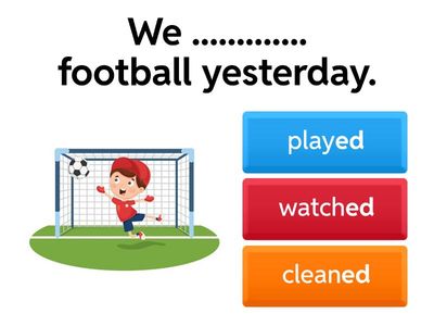 Past Simple (Regular Verbs)