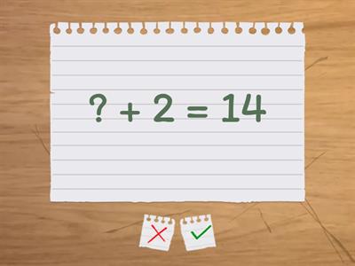 Find the missing number Flash cards