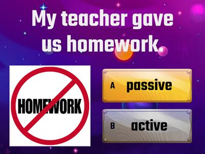 Active and Passive Voice - present passive