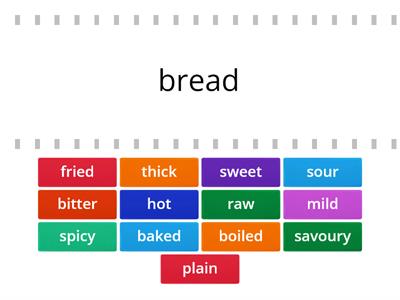 unit 10. tastes and textures