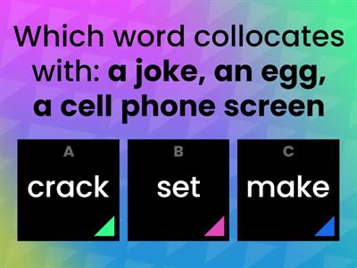 Collocations