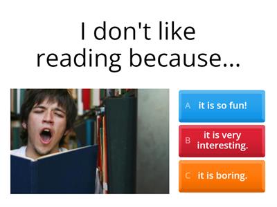 Likes Disliks B1 Cambridge 