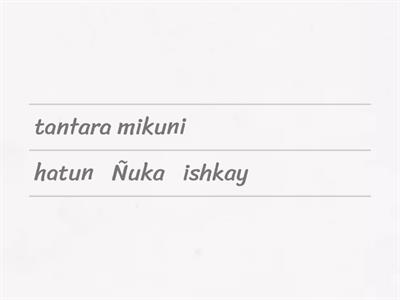 ORACIONES EN PRESENTE SIMPLE EN KICHWA (gramatical y dialectal Napo kichwa)