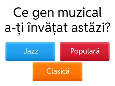 Jazz-ul clasa a X a A
