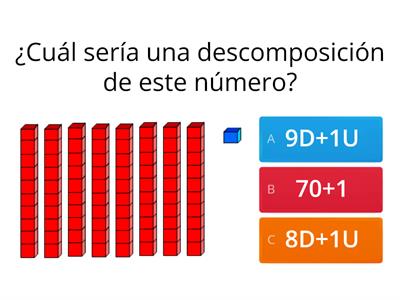 U,D y Valor Posicional