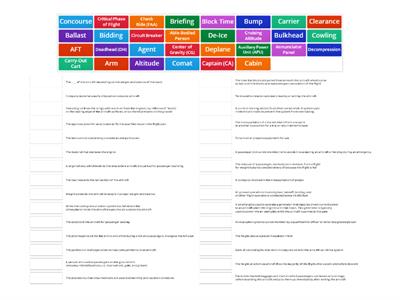 Aviation Terms 1-30