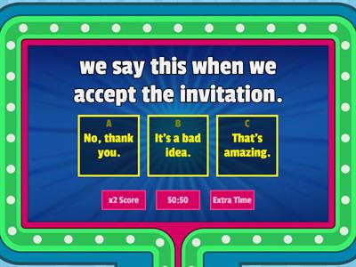 accepting and refusing