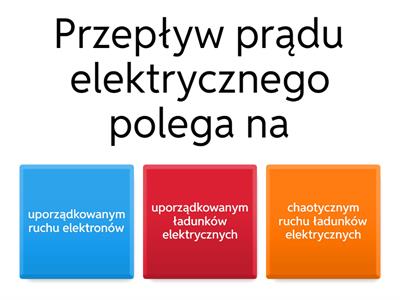 Prąd elektryczny 1 LO