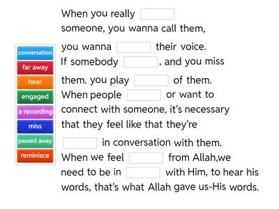 Ramadan Nouman ali the script