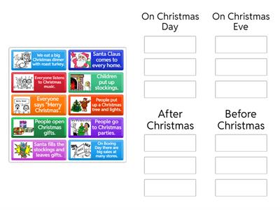 Before, On, or After Christmas - CLB 2