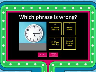 Hours in english