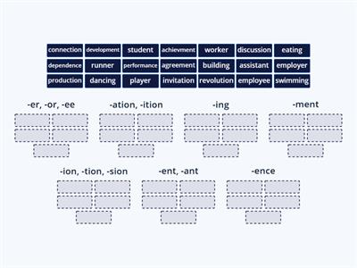 ОГЭ. Словообразование (от основы глагола)
