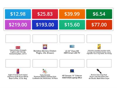 How much is it? (prices in dollars)