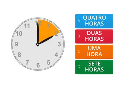 APRENDENDO AS HORAS