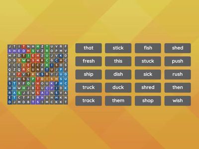 Digraph Word Search 1