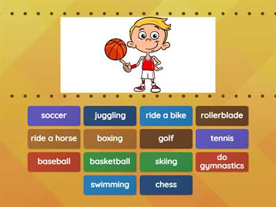 Sports vocabulary