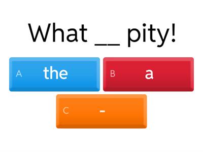 Артикли (устойчивые выражения)