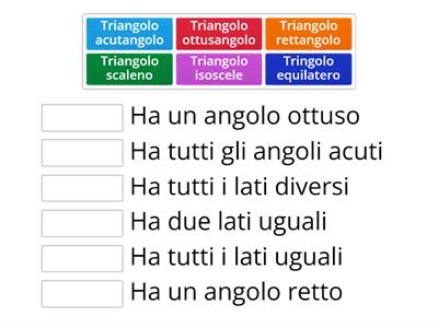 I triangoli