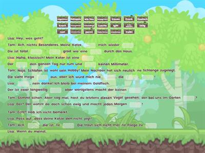 Dialog Tiere Umgangssprache