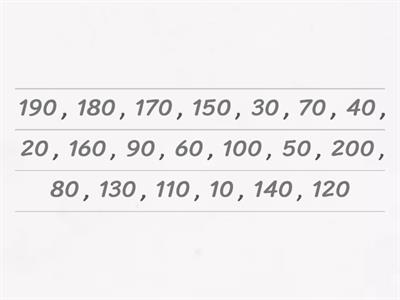 SEQUÊNCIA DE 10 EM 10