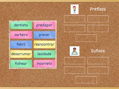 Palavras complexas - prefixo e sufixo