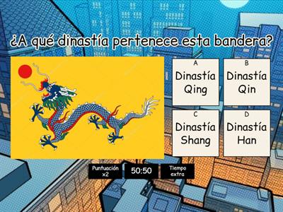 juego digital GHS: Dinastias chinas 