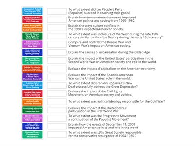 APUSH Contextualization Prompts 1861-NOW