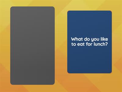 Let's talk about eating!