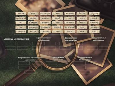Местоимения