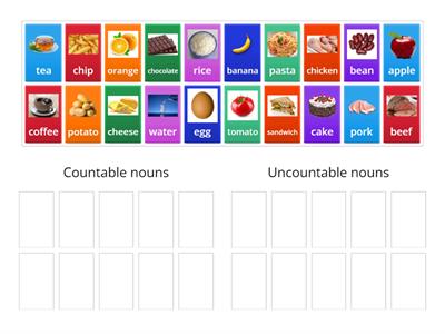 2. Countable and uncountable nouns