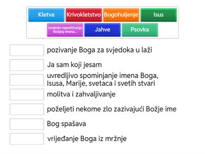 Druga Božja zapovijed